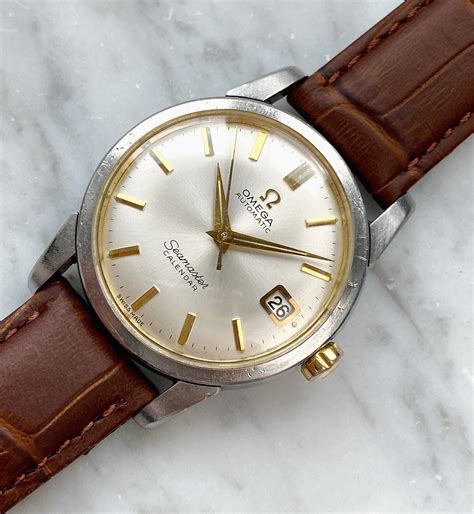 omega automatic seamaster calendar price|vintage omega watch calendar.